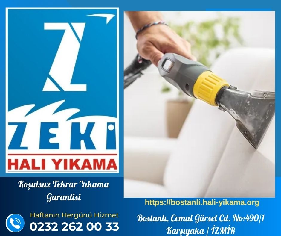 bostanlı koltuk yıkama